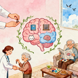 長壽秘訣｜如何預防腦退化？專家教你刺激大腦８個不同區域